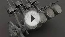 3d V8 Engine Animation - Work In Progress