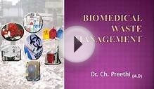 BIOMEDICAL WASTE MANAGEMENT P