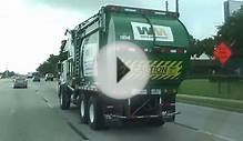 BRAND NEW WASTE MANAGEMENT GARBAGE TRUCK