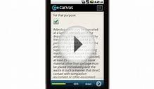 Canvas Guidelines for Abestos Waste Disposal Mobile App
