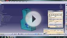 CATIA piston cylinder model Animation