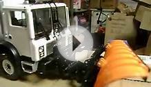 city of new york first gear garbage truck snowplow