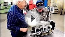 Custom Miniature Inline 8 Cylinder Engine