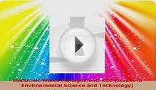 Electronic Waste Management RSC Issues in Environmental