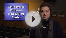 FAQ: Solid Waste Disposal & Recycling Center