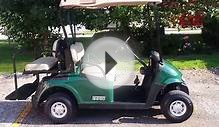 GAS EZGO RXV with 13hp 400cc Kawasaki Engine, Rear Flip