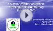 Hazardous Waste Management New England Marina Meeting