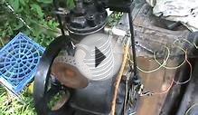 Home made Hit & Miss Curtus compressor engine