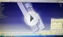 I C engine simulation CATIA V5