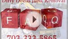 Junk Removal Fairfax, VA 22030 | Hauling Service 703--5865