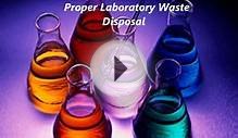 Laboratory Waste Disposal