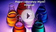 Laboratory Waste Disposal
