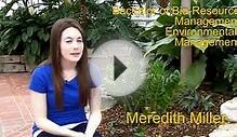 Meredith Miller - Bachelor of Bio-Resource Management