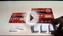 Pastillas combustible Esbit para cocinas. Ideal para