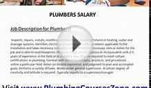 PLUMBERS SALARY