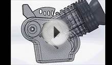 Solidworks Simulation of an internal combustion engine and