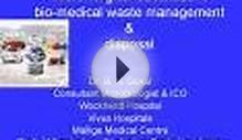 Technological advances in bio-medical waste management
