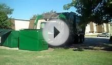 Waste Management Mack McNeilus in action. Part (3) 10-20-011